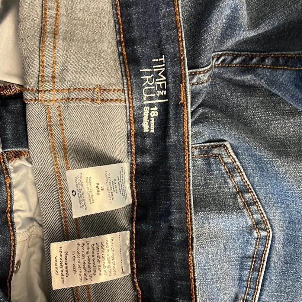 Time and Tru Jeans size 18p